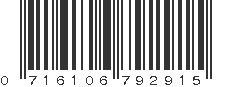 UPC 716106792915