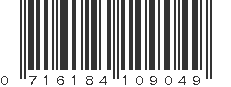 UPC 716184109049