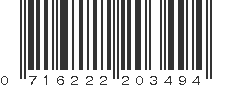 UPC 716222203494