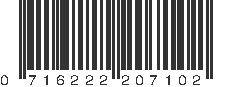 UPC 716222207102