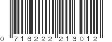 UPC 716222216012