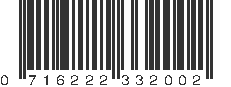 UPC 716222332002