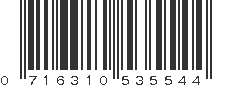 UPC 716310535544