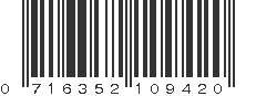 UPC 716352109420