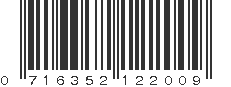 UPC 716352122009