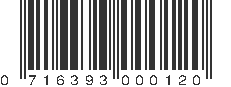 UPC 716393000120