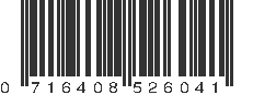 UPC 716408526041