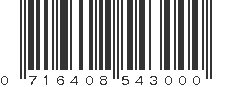 UPC 716408543000