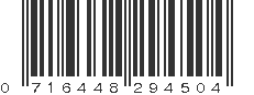 UPC 716448294504