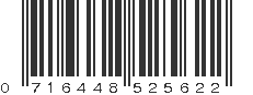 UPC 716448525622