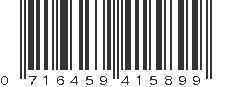 UPC 716459415899