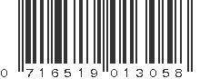 UPC 716519013058