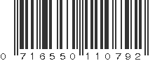 UPC 716550110792