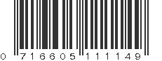 UPC 716605111149