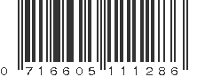 UPC 716605111286