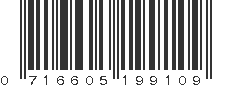 UPC 716605199109