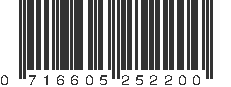 UPC 716605252200