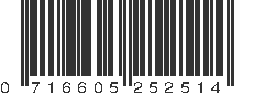 UPC 716605252514