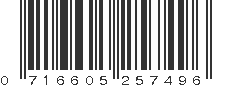 UPC 716605257496