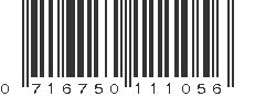 UPC 716750111056