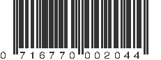 UPC 716770002044