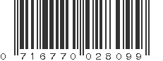 UPC 716770028099