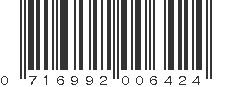 UPC 716992006424