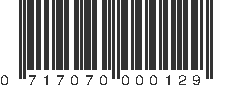 UPC 717070000129