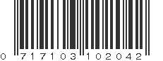 UPC 717103102042