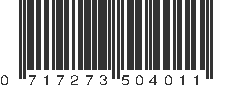 UPC 717273504011