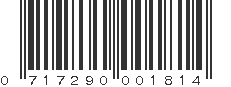 UPC 717290001814