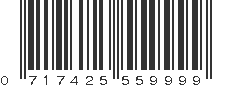 UPC 717425559999