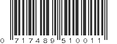 UPC 717489510011