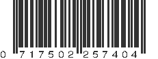 UPC 717502257404