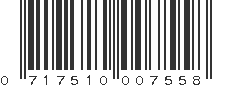 UPC 717510007558