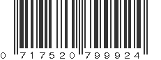 UPC 717520799924