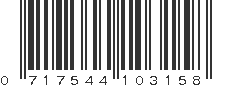 UPC 717544103158
