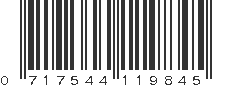 UPC 717544119845