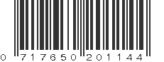 UPC 717650201144
