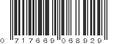 UPC 717669068929