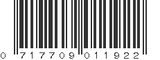 UPC 717709011922