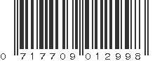 UPC 717709012998