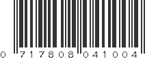 UPC 717808041004