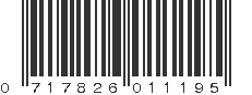 UPC 717826011195