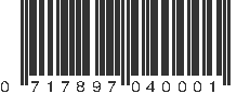 UPC 717897040001