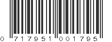 UPC 717951001795