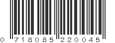 UPC 718085220045