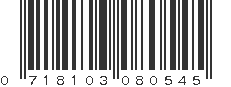 UPC 718103080545