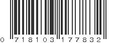 UPC 718103177832