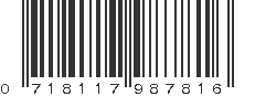 UPC 718117987816